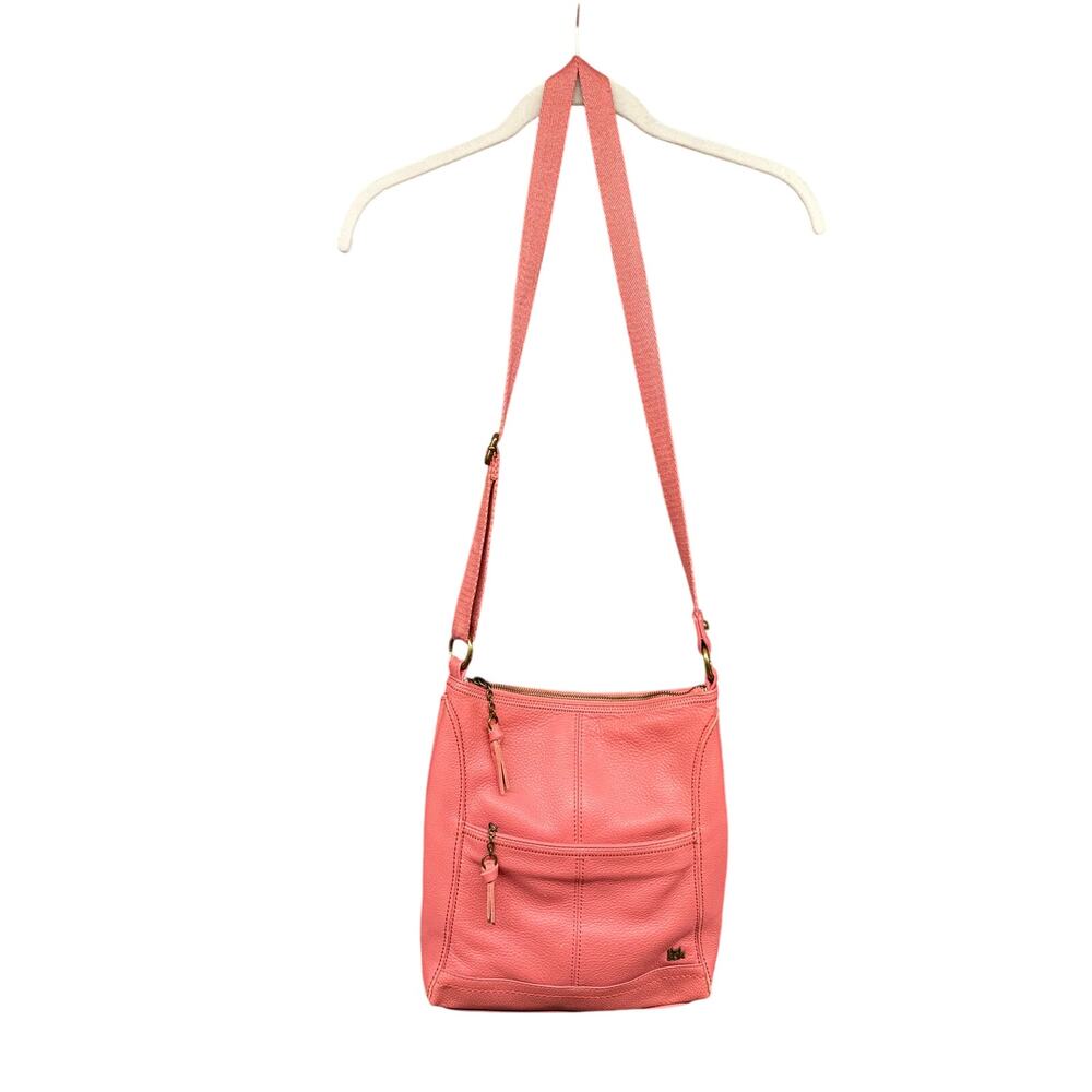 The Sak Pink Leather Crossbody Bag